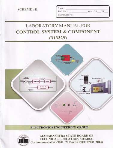 LABORATORY MANUAL FOR CONTROL SYSTEMS &amp; COMPONENT - MSBTE K SCHEME | BRILLIANT