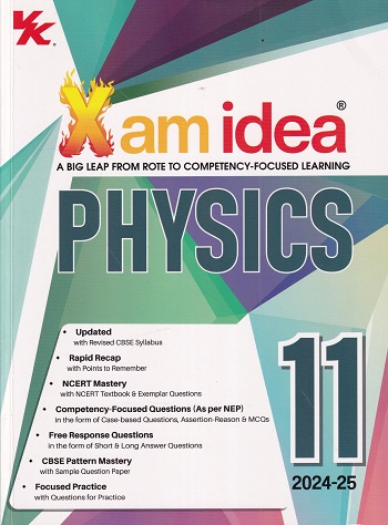 XAM IDEA PHYSICS 11TH 2024-25 | VK GLOBAL
