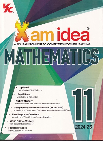 XAM IDEA MATHEMATICS 11TH 2024-25 | VK GLOBAL