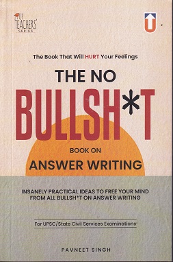 THE NO BULISHT BOOK ON ANSWER WRITING | PAVNEET SINGH | UNIQUE