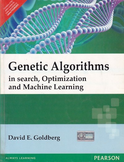 GENETIC ALGORITHMS | DAVID E. GOLDBERG | Pearson