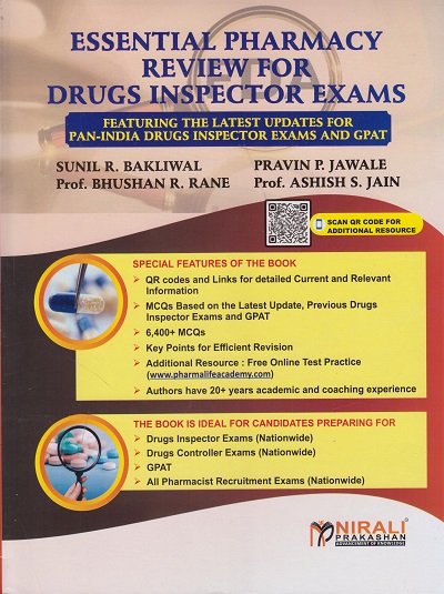 ESSENTIAL PHARMACY REVIEW FOR DRUGS INSPECTOR EXAMS Featuring The Latest Updates For Pan-India DrugsInspector Exams And Gpat