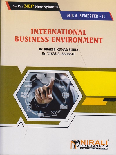INTERNATIONAL BUSINESS ENVIRONMENT for MBA Semester 2