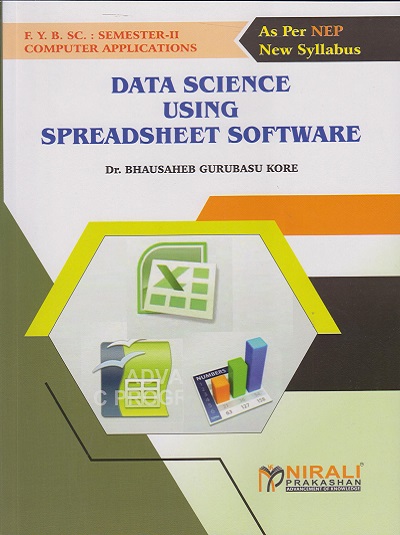 DATA SCIENCE USING SPREADSHEET SOFTWARE for First Year BSc (Computer Applications) Semester 2