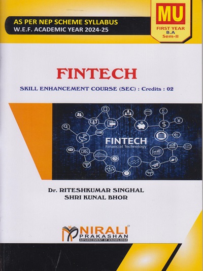 FINTECH for MU Skill Enhancement Course (SEC) First Year BA Semester 2 | Nirali Prakashan