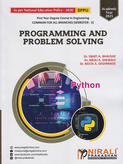 PROGRAMMING AND PROBLEM SOLVING for (SPPU) First Year Degree in Engineering Common for all Branches Semester 2