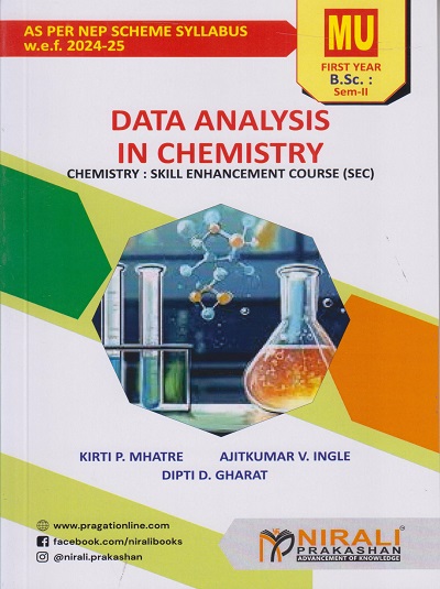 DATA ANALYSIS IN CHEMISTRY for First Year BSc (MU) Semester 2