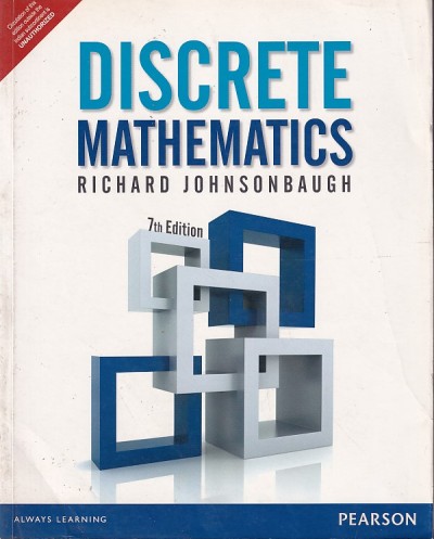 DISCRETE MATHEMATICS | RICHARD JOHNSONBAUGH | Pearson