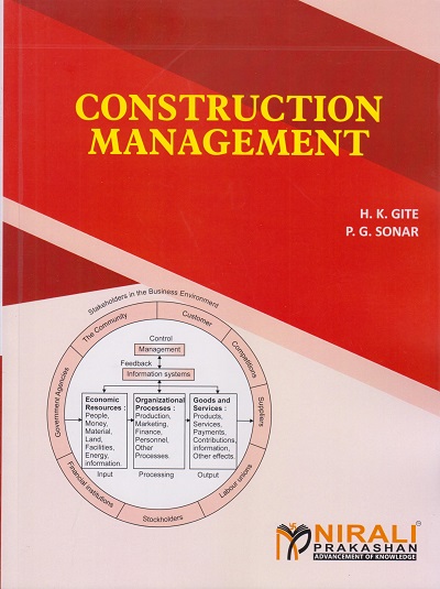 CONSTRUCTION MANAGEMENT | H.K. Gite, P.G. Sonar | Nirali Prakashan