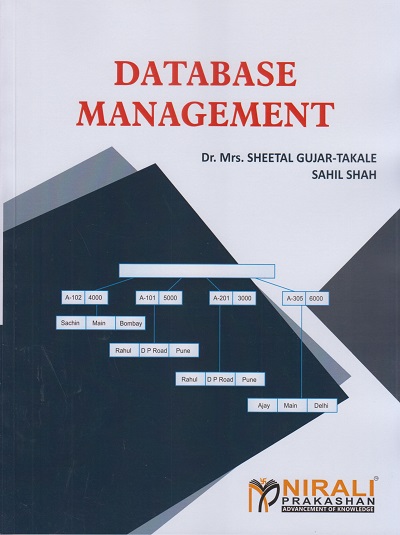 DATABASE MANAGEMENT | Dr. Mrs. Sheetal Gujar, Sahil Shah | Nirali Prakashan
