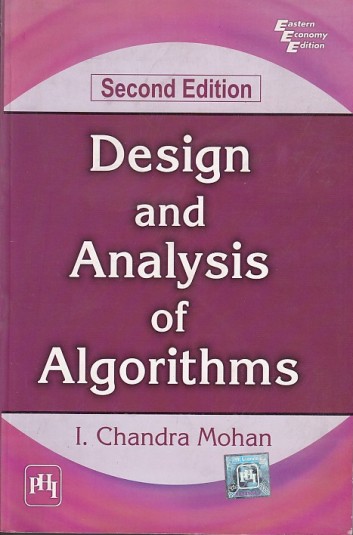 DESIGN AND ANALYSIS OF ALGORITHMS | I. CHANDRA MOHAN | PHI