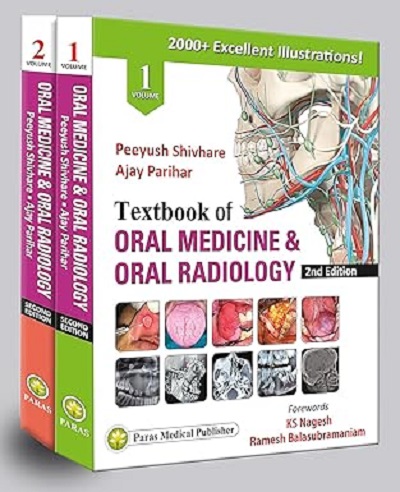 SET OF TWO BOOK | TEXTBOOK OF ORAL MEDICINE & ORAL RADIOLOGY VOL 1 & 2