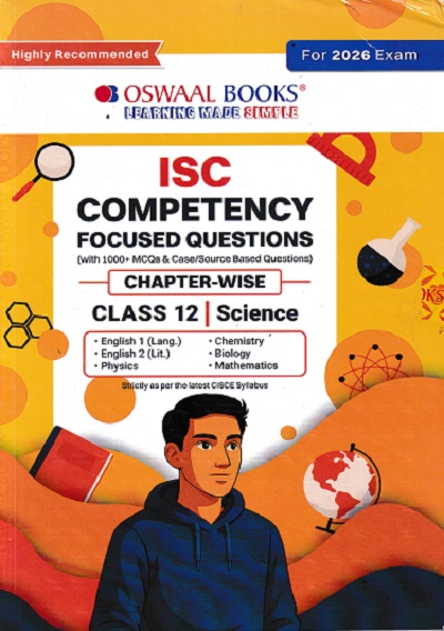 ISC Competency Focused Questions Chapter wise Class 12 Science