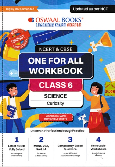 ONE FOR ALL WORKBOOK SCIENCE CURIOSITY CLASS 6