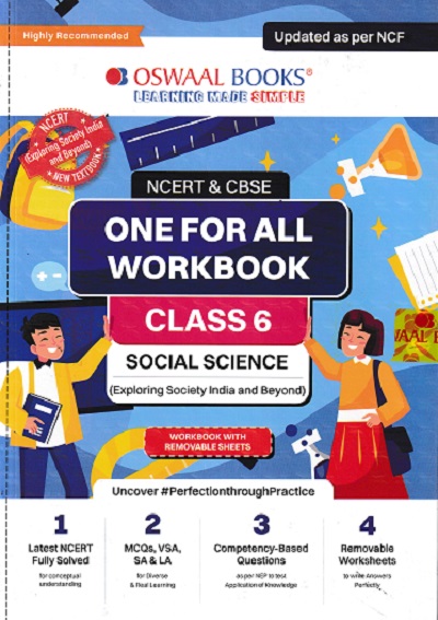 ONE FOR ALL WORKBOOK SOCIAL SCIENCE CURIOSITY CLASS 6