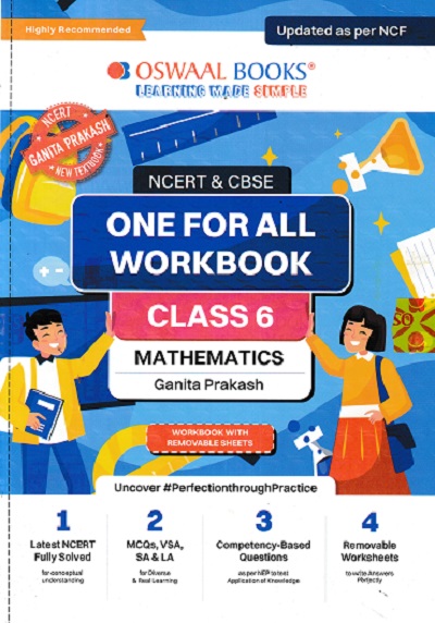ONE FOR ALL WORKBOOK MATHEMATICS CLASS 6