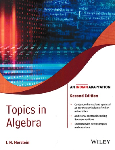TOPICS IN ALGEBRA | I N HERSTEIN | WILEY