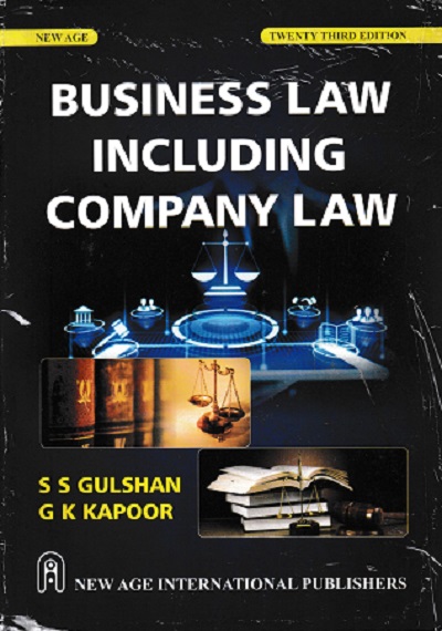 BUSINESS LAW INCLUDING COMPANY LAW | S S GULSHAN | NEW AGE