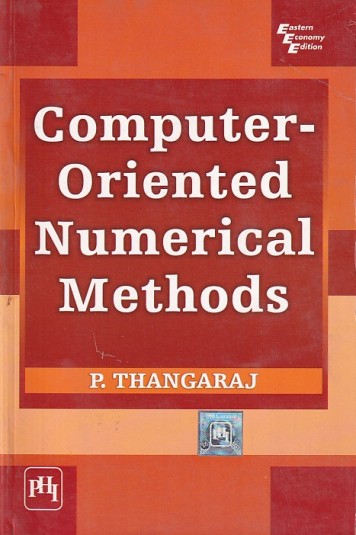 COMPUTER ORIENTED NUMERICAL METHODS | P. THANGARAJ | PHI