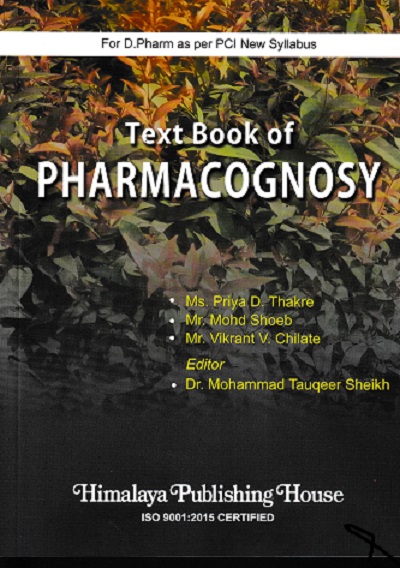 TEXT BOOK OF PHARMACOGNOSY