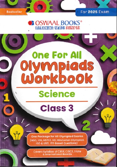 ONE FOR ALL OLYMPIADS WORKBOOK SCIENCE CLASS 3