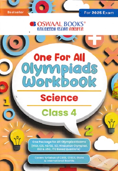 ONE FOR ALL OLYMPIADS WORKBOOK SCIENCE CLASS 4