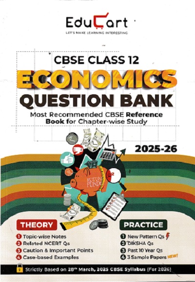 CBSE CLASS 12 ECONOMICS QUESTION BANK 2025-26