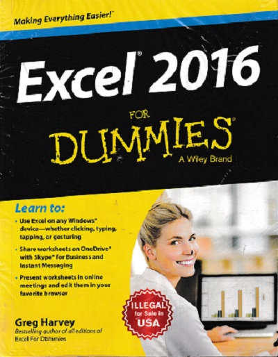 EXCEL 2016 FOR DUMMIES