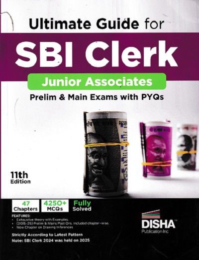 Ultimate Guide for SBI Clerk Junior Associates Prelim & Main Exams with PYQs