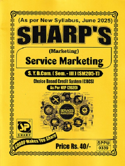 SERVICE MARKETING SY B.COM SEM 3 SM205-T