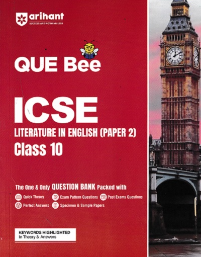 ICSE QUE Bee Literature in English (Paper-2) Class 10 Exam 2026