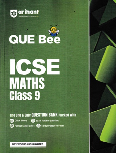 ICSE QUE Bee Maths Class 9 Exam 2026