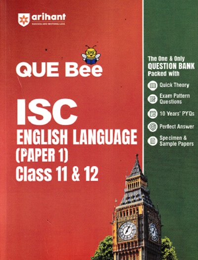 ISC Que Bee English Language (Paper 1) Class 11 & 12 