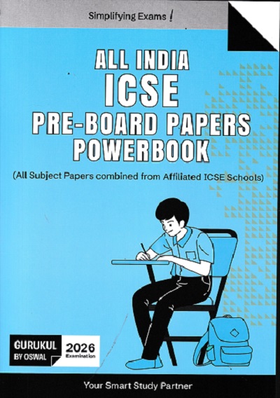ALL INDIA ICSE PRE BOARD PAPERS POWERBOOK 2026 | Oswal Publishers  