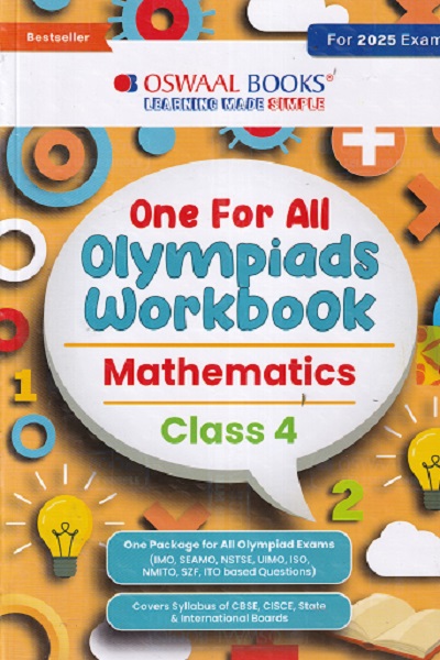 ONE FOR ALL OLYMPIADS WORKBOOK MATHEMATICS CLASS 4