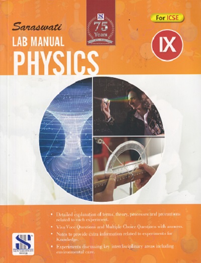 SARASWATI LAB MANUAL PHYSICS CLASS 9TH