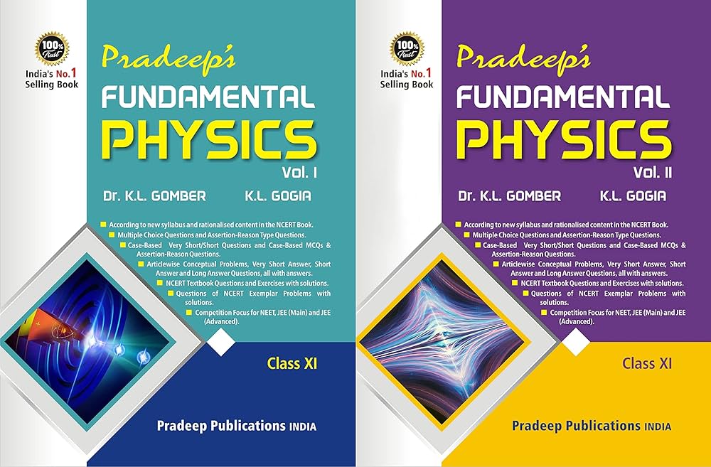 FUNDAMENTAL PHYSICS VOL 1 & 2 CLASS 11TH