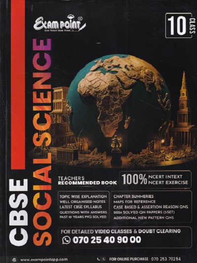CBSE SOCIAL SCIENCE CLASS 10TH