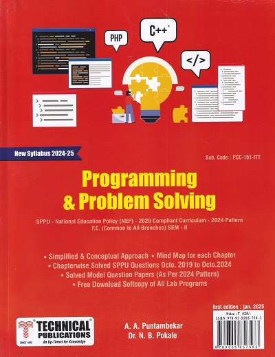 PROGRAMMING & PROBLEM SOLVING