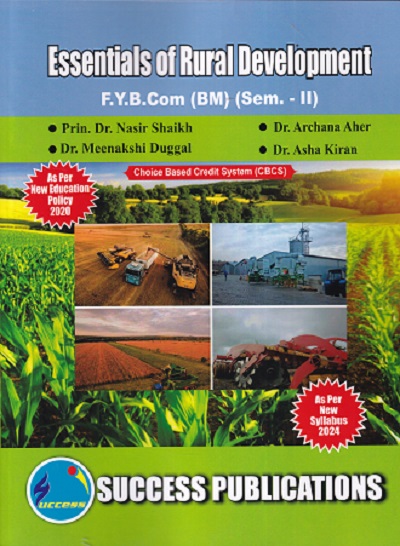 ESSENTIALS OF RURAL DEVELOPMENT F Y B.COM (BM) SEM 2