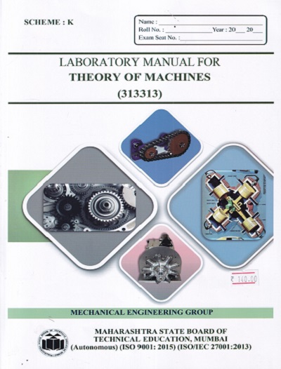 LABORATORY MANUAL FOR THEORY OF MACHINES(313313)