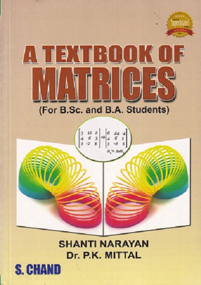 A TEXTBOOK OF MATRICES