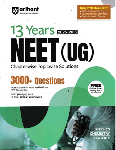 13 YEARS 2025-2013 NEET UG CHAPTERTERWISE TOPICWISE SOLUTIONS |