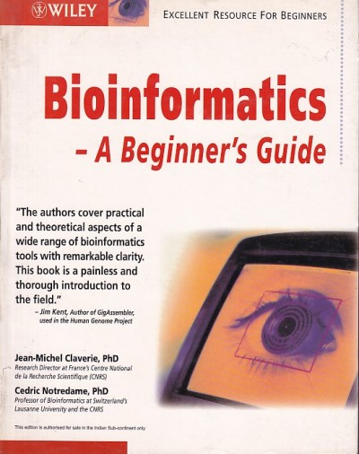 BIOINFORMATICS | JEAN MICHEL CLAVERIE , CEDRIC NOTREDAME | Wiley