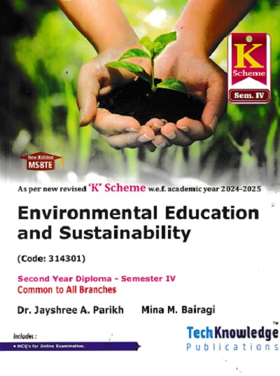 ENVIRONMENTAL EDUCATION AND SUSTAINABILITY For MSBTE K Scheme Semester 4 | DR JAYSHREE PARIKH