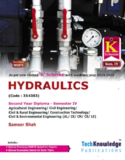 HYDRAULICS SY DIPLOMA SEM 4TH K SCHEME | SAMEER SHAH