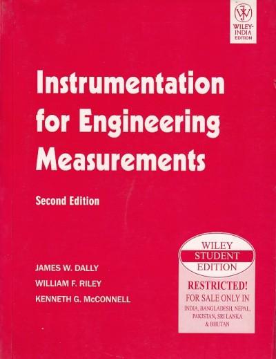 INSTRUMENTATION FOR ENGINEERING MEASURMENTS | JAMES W. DALLY , WILLIAM F. RILEY , KENNETH G. MC CONNELL | Wiley