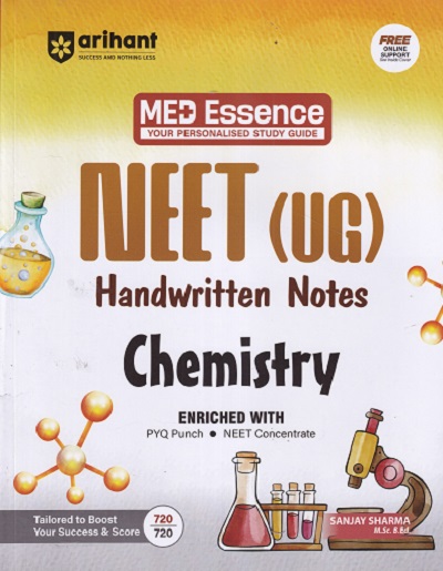 MED ESSENCE NEET UG HANDWRITTEN NOTES CHEMISTRY |