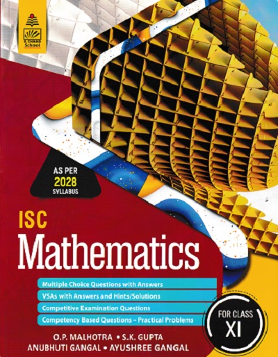 ISC MATHEMATICS 11TH | O P MALHOTRA | S.CHAND
