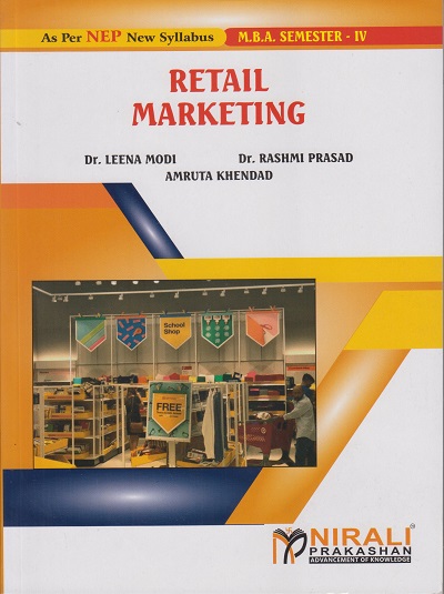 RETAIL MARKETING for MBA Semester 4 | Dr. Leena Modi | Nirali Prakashan